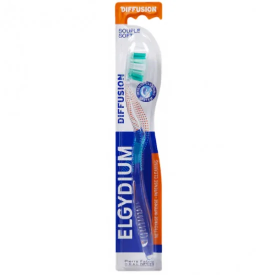 Elgydium diffusion brosse à dents souple