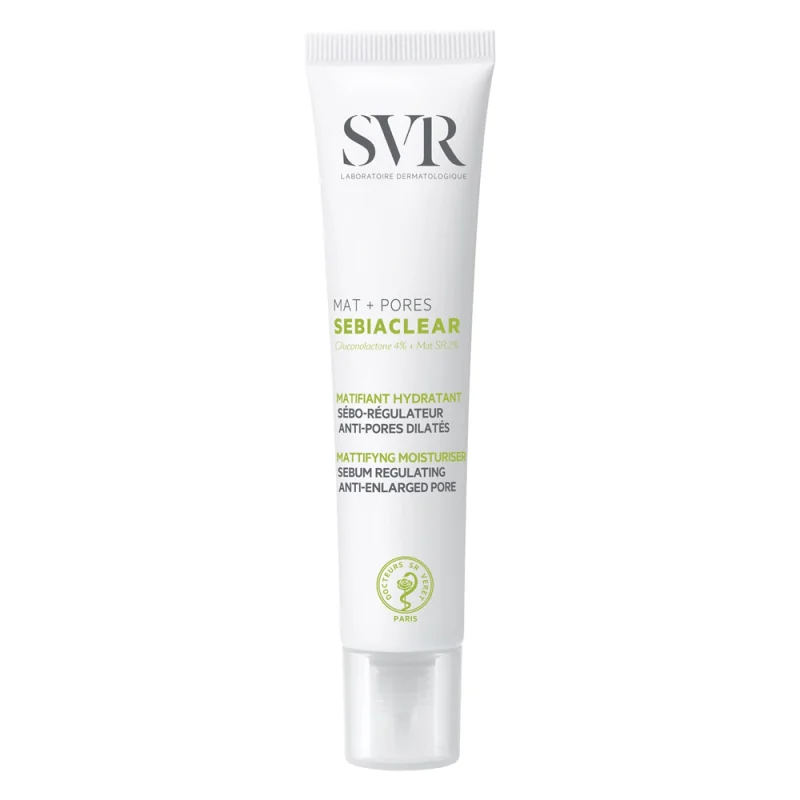 SVR Mat+Pores Sebiaclear soin matifiant hydratant 40ml