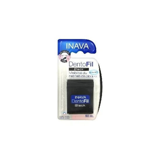 Inava Dentofil Black Fil Dentaire 50 m
