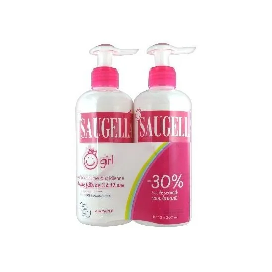 Saugella Girl Lot de 2x200ml