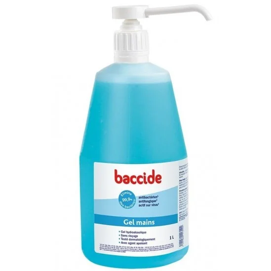 Baccide gel hydro-alcoolique Flacon Pompe 1L