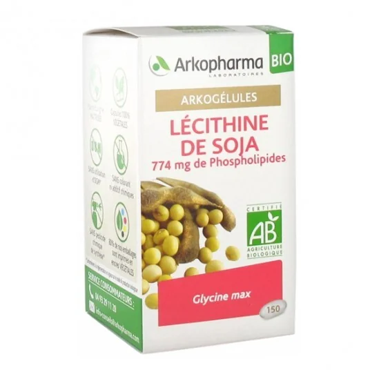 Arkopharma arkogélules lécithine de soja  150 capsules