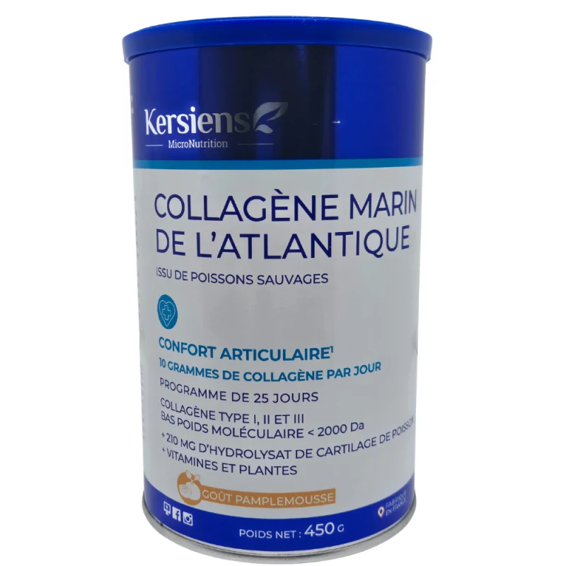 Kersiens Collagène Marin de l'Atlantique Confort Articulaire 450g