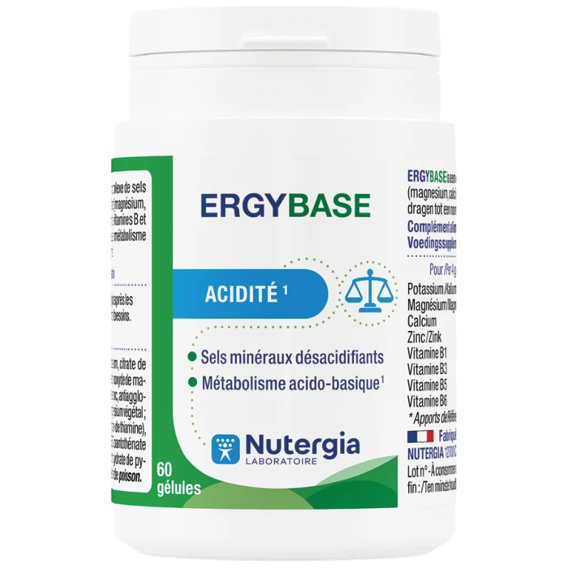 Nutergia Ergybase 60 Gélules