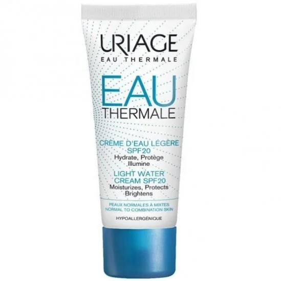 Uriage crème d'eau légère hydratante spf20 - 40ml