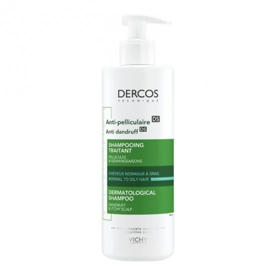 Vichy dercos shampooing anti-pelliculaire cheveux normaux 390ml
