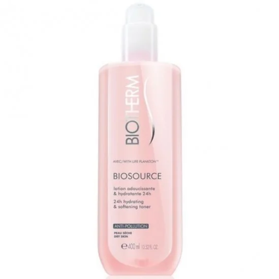 Biotherm biosource lait tonique peaux sèches 400ml