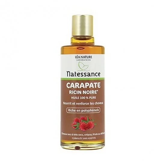 Natessance huile carapate ricin noire 100ml