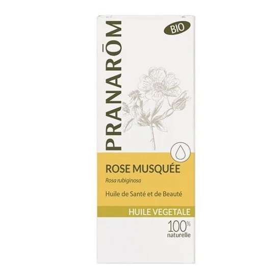 Pranarôm rose musquée huile végétale bio 50ml