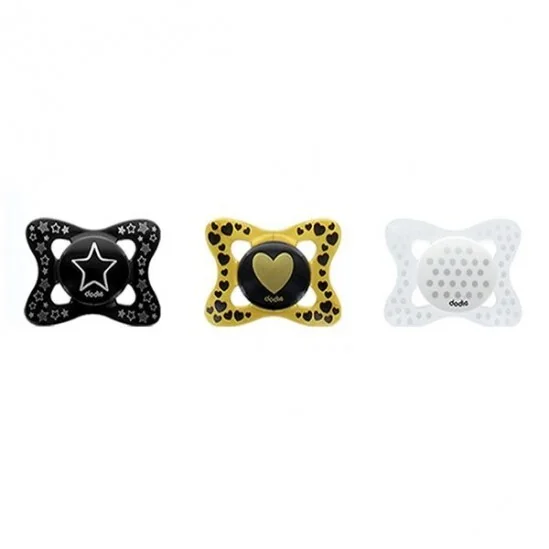 Dodie Sucettes Anatomiques Royal Baby +18 mois x1 - Motifs aléatoires