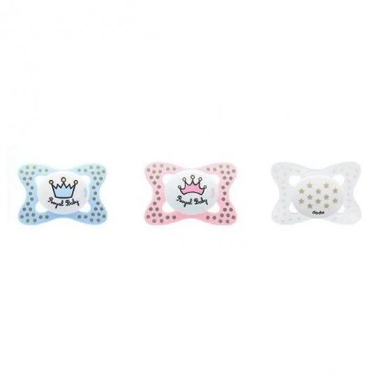 Dodie Sucettes Anatomiques  Bébé chic +6 mois x1 - Couleurs aléatoires