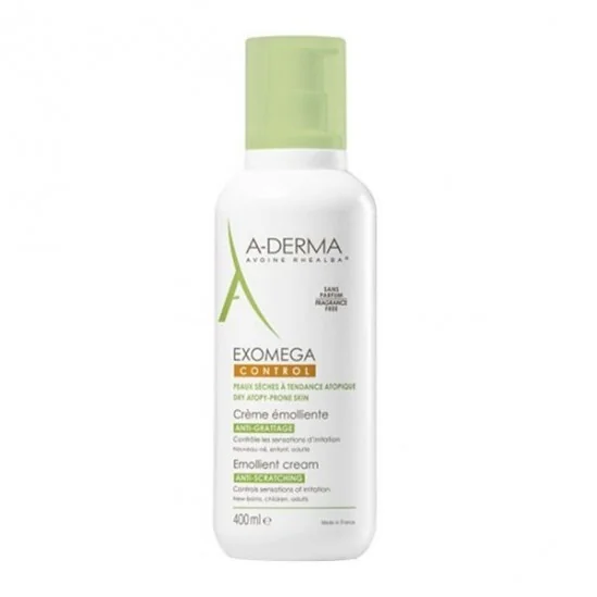 A-Derma exomega control crème émoliente 400ml