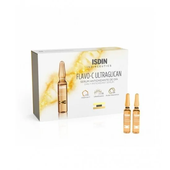 Isdin isdinceutics flavo-c ultraglican 10 ampoules
