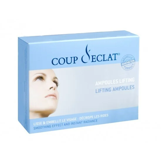 Coup d'éclat 7 ampoules lifting immédiat
