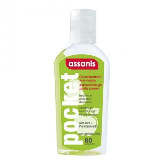 Assanis Pocket Pomme-poire gel 80ml
