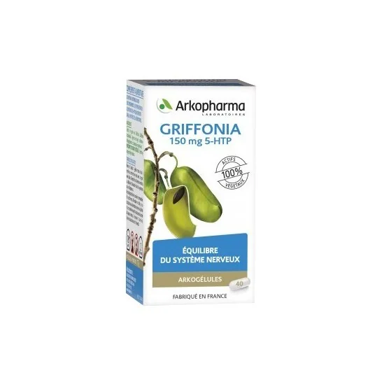 Arkopharma Arkogélules Griffonia complément alimentaire 40 gélules
