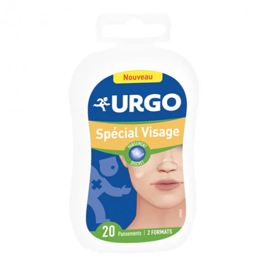 Urgo spécial visage 2 formats 20 pansements