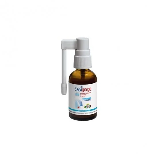 Aboca salvigorge 2act spray sans alcool pour adultes et enfants flacon spray 30ml