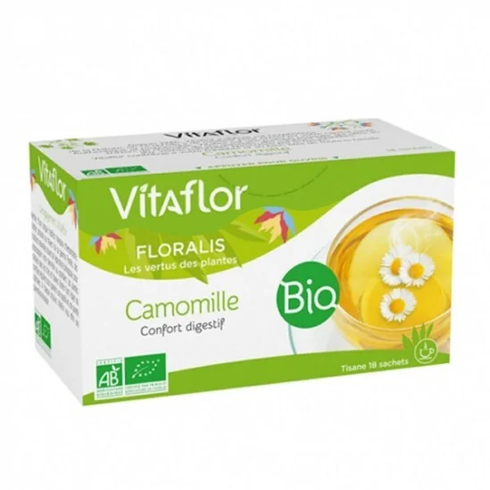 Vitaflor tisane camomille bio 18 sachets