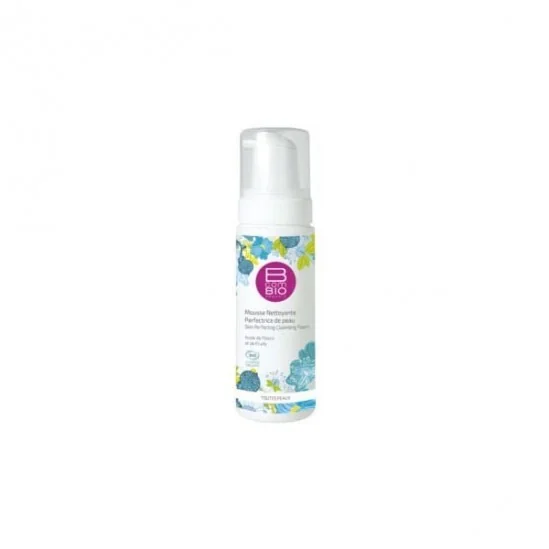 B com bio mousse nettoyante perfectrice de peau 150ml