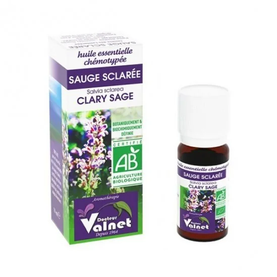 Docteur valnet huile essentielle de sauge sclarée  bio 10ml