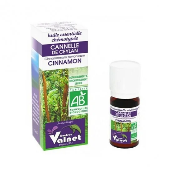 Docteur valnet huile essentielle de cannelle de ceylan 5ml