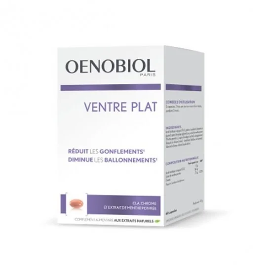 Oenobiol ventre plat 60 capsules