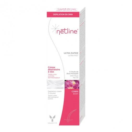 CCD Netline crème dépilatoire corps 3 minutes 150ml