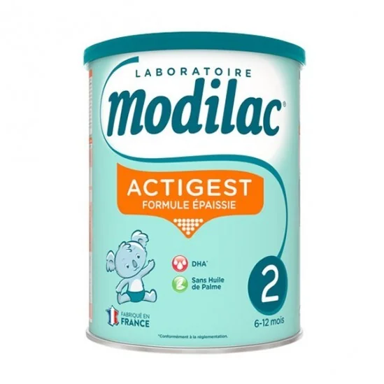 Modilac expert actigest 2 6-12 mois 800g