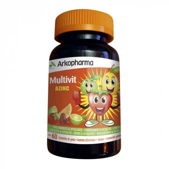 Arkopharma azinc vitaminées 60 gommes