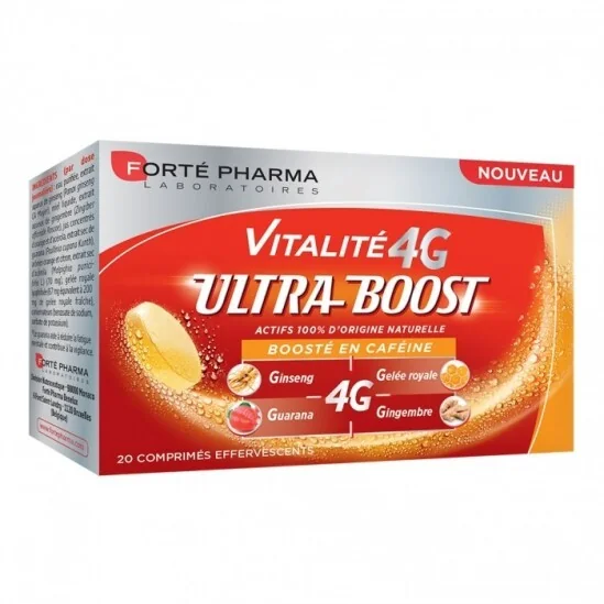 Forté pharma vitalité 4g ultra-boost 20 comprimés effervescents