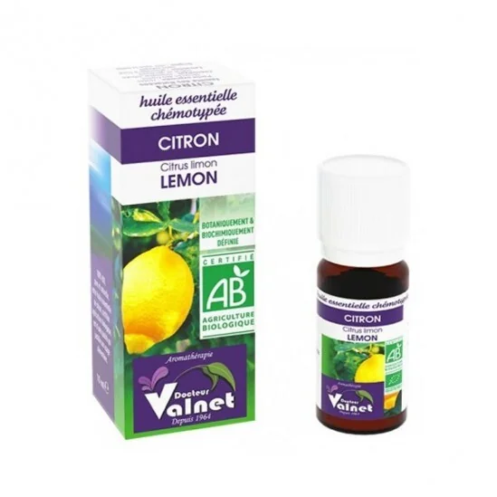 Docteur valnet huile essentielle citron bio 10ml