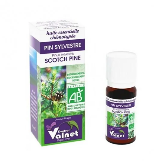 Docteur valnet pin sylvestre huile essentielle bio 10ml