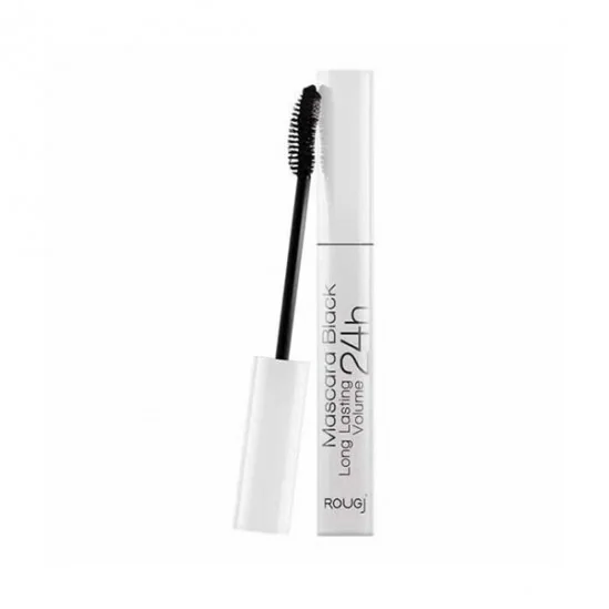 Rougj mascara black long lasting volume 24h 10ml