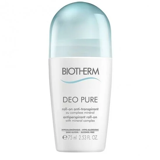 Biotherm déo pure roll on 75ml