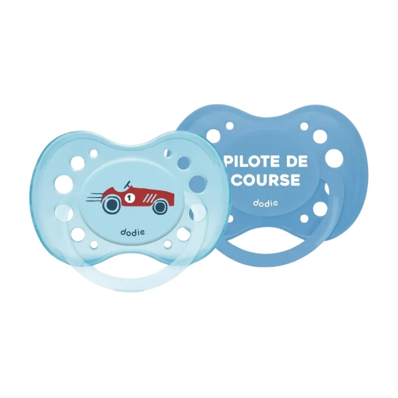 Dodie Sucettes Anatomiques +6 mois x2 - Motifs Aléatoires