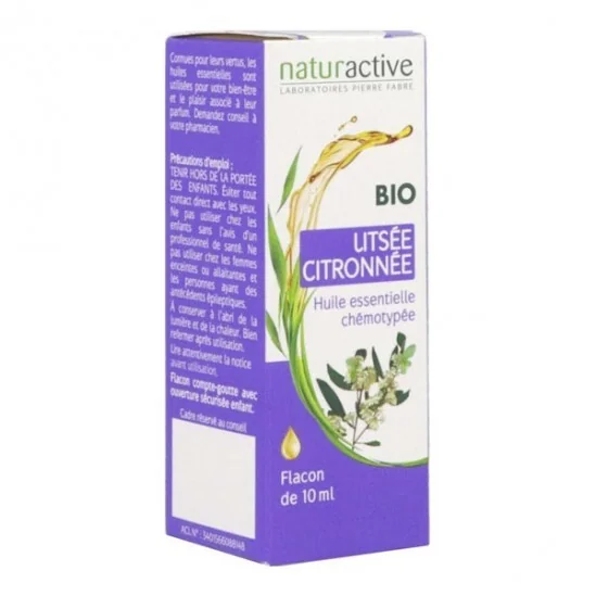 Naturactive litsée citronnée huile essentielle bio 10ml