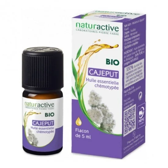Naturactive huile essentielle de cajeput bio 5ml