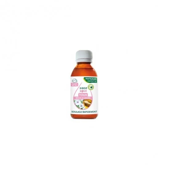 Phytosun arôms sirop toux sèche et grasse enfant 120ml