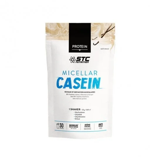 Stc nutrition micellar casein proteine vanille 750g
