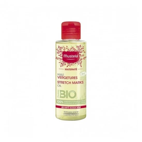 Mustela maternité huile vergetures bio 105ml