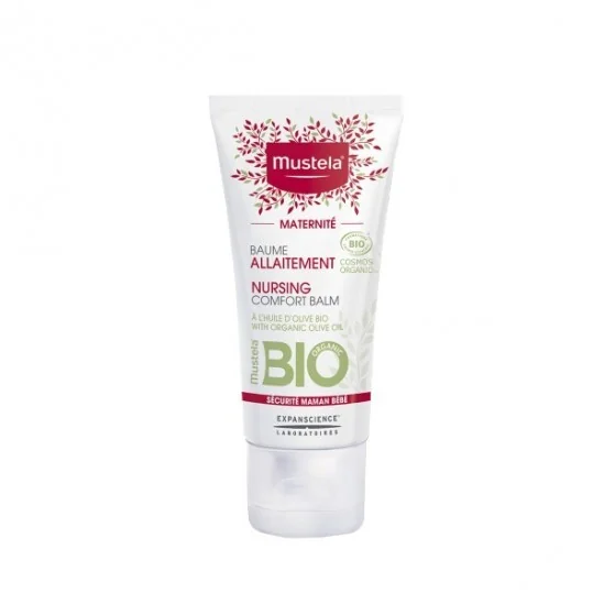 Mustela maternité baume allaitement bio à l'huile d'olive 30ml