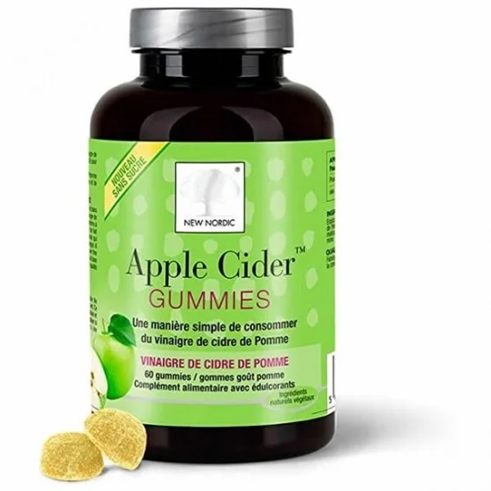 New nordic apple cider 60 gummies