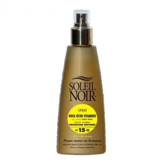 Soleil noir spray huile sèche vitaminée SPF15 - 150ml