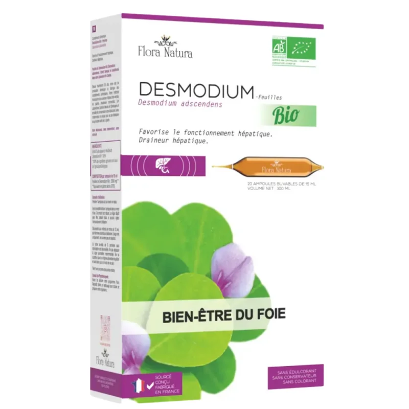 Flora natura desmodium bio 20 ampoules