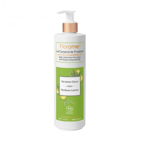 Florame lait corporel de Provence Verveine Citron 400ml