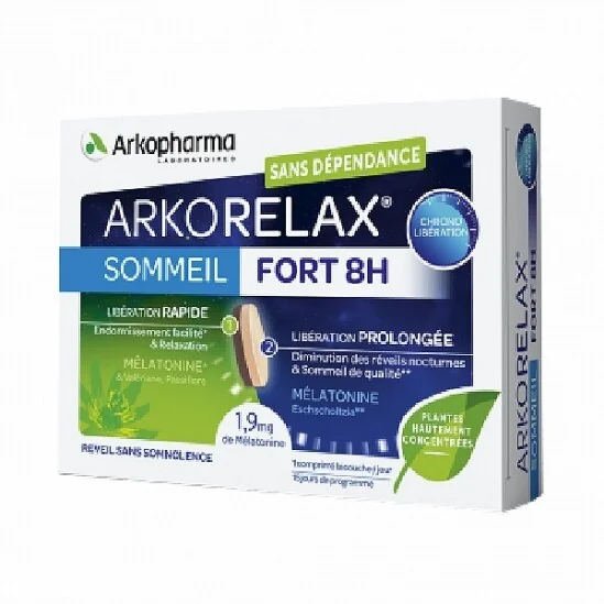 Arkopharma arkorelax sommeil fort 8h