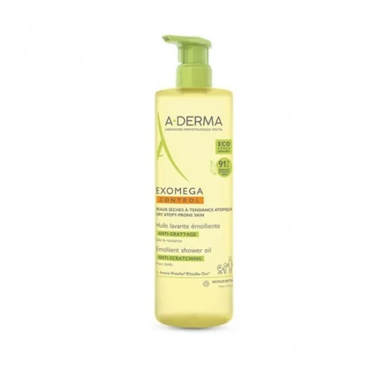 A derma exomega control huile lavante émolliente 200ml