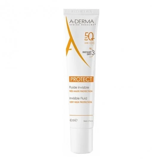 A-derma protect fluide invisible spf50+ 40ml