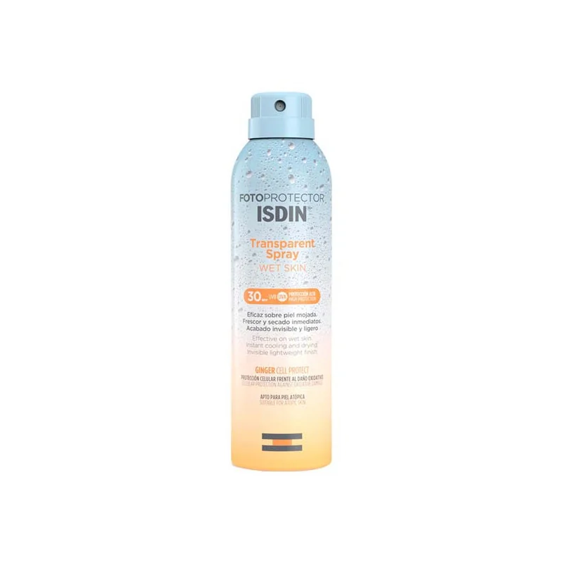 Isdin Fotoprotector Transparent Spray Wet Skin SPF30 - 250ml